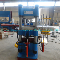 Presse à mouler pour disques vinyles / presse à vulcaniser automatique pour plaques avec éjecteur / presse pour joints toriques en caoutchouc