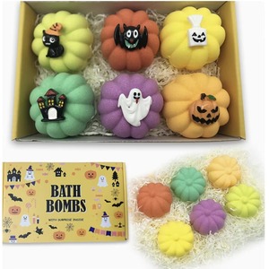 Set de Bombas de Baño con Forma de Calabaza para Halloween, con Juguete en el Interior, Venta al por Mayor de Fábrica, Juguetes de Halloween - Product Image 2
