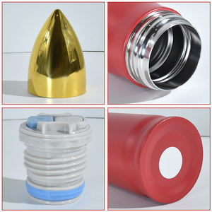 도매 맞춤형 17oz <span class=keywords><strong>32oz</strong></span> 분말 코팅 총알 텀블러 이중 벽 및 진공 절연 스테인레스 스틸 물병 - Product Image 3