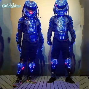 Abito alieno colorato con armatura leggera predatore a LED per spettacoli di spettacoli da Bar KTV - Product Image 1