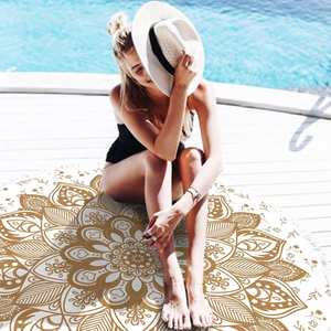 Toalla de Playa de Tela Absorbente sin Olor con Estampado Fotográfico, Ideal para Tumbonas, Natación, Yoga y Picnic - Product Image 1