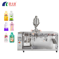 Machine d'emballage automatique à grande vitesse de sachets de nourriture de jus de mayonnaise de pâte de ketchup de sauce de gelée de boisson de Doypack