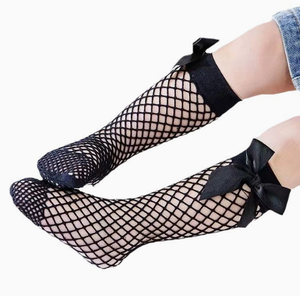 Collants fins et respirants en maille tricotée à motif papillon pour bébés et jeunes filles, invisibles, collection printemps, vente en gros - Product Image 3