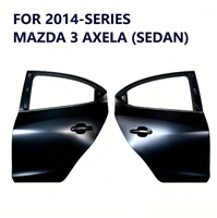 Nouvelle porte arrière en acier noir 2014 pour Mazda 3 Axela, pièces de rechange pour carrosserie automobile