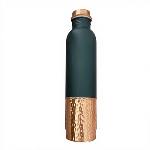Botella de Agua Sublimada de Doble Pared de Cobre Puro con Taza, Estilo Americano, para Cocina y Mesa - Product Image 1