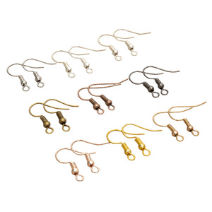 Ganchos para pendientes de metal con forma de gota para la fabricación de pendientes, componentes para la creación de joyas - Product Image 3