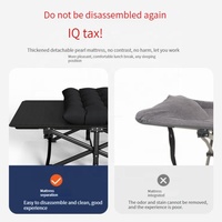 Lit de camping d'extérieur YOUTAI, chaise pliante simple, lit couché individuel, vente en gros d'usine