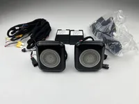 Passend für Mercedes-Benz G-Klasse W464 19-22 Schwarze Hebe-Dreh-Hochtöner Ambientebeleuchtung Dekorative Lampe Synchronisiert mit Originalbeleuchtung