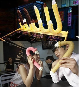 Hollow Ngô Phồng Snack Đùn/Ice Cream Cone Bulking Máy/Căng Phồng Ngô Thanh - Product Image 6