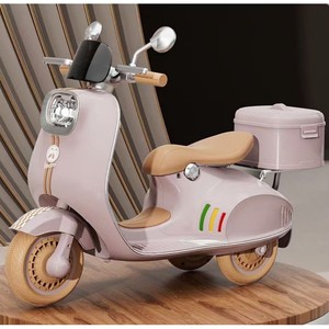 รถมอเตอร์ไซค์ไฟฟ้าสำหรับเด็ก XW ของเล่นรถยนต์นั่งขับพร้อมรีโมทคอนโทรล สำหรับเด็กอายุ 2-6 ปี วัสดุพลาสติกแบบชาร์จไฟได้ - Product Image 1