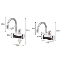 Grifo Calentador de Agua Eléctrico Instantáneo Holmine para Cocina, Enchufe EU/US, Calentador de Agua Instantáneo sin Tanque para Cocina y Baño