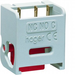 Microinterruttore Hager unipolare per portafusibili L51, profondità 9,2 cm, altezza 8 cm - Product Image 1