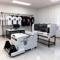 Nouvelle Arrivée 2026 Imprimante DTF A3 avec Tête d'impression XP600/I3200, Machine d'impression textile à plat à jet d'encre pigmentée