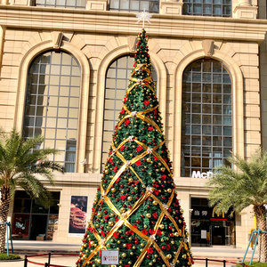 Soporte gigante profesional para árbol de Navidad-Base resistente para decoración al aire libre de 20 pies - Product Image 1