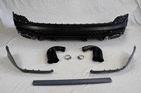 Diffuseur arrière de haute qualité RSQ3 pour pare-chocs arrière Audi Q3 SQ3 2021+ en matériau PP