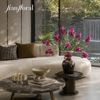 Fleurs artificielles en soie irisées, faites à la main, de qualité supérieure, pour la décoration de la maison, des hôtels, des mariages, des remises de diplômes, de la fête des mères et de Pâques