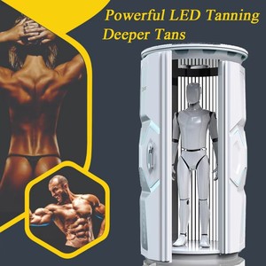 Btws <span class=keywords><strong>Cabine</strong></span> de <span class=keywords><strong>bronzage</strong></span> rapide à montage facile, effet sauna, couverture à 360 degrés - Product Image 2