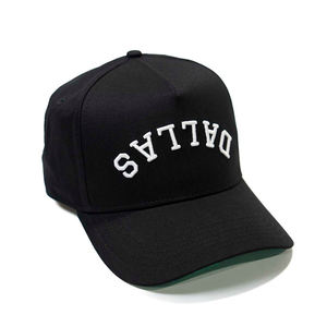 Gorra de Béisbol Personalizada para Hombre, 100% Algodón, 5 Paneles, Logotipo Bordado en 3D, Dos Tonos, Impermeable, de Alta Calidad para Deporte - Product Image 5