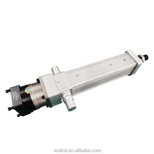 Bibo LIND LDE63, Cilindro de Pistón de Aluminio con Conexión Directa de Servicio Pesado, Recorrido de 150 mm, Bajo Ruido, IP65, con Rodamiento LIND H - Product Image 1