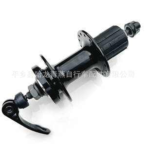 Buje de cassette de aleación de aluminio 32H 36H de liberación rápida para freno V delantero, negro, sin importación - Product Image 3