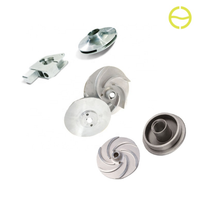 Impeller de pompe OEM en acier inoxydable, fabriqué par moulage de précision à la cire perdue (silice sol), certifié ISO9001, avec usinage