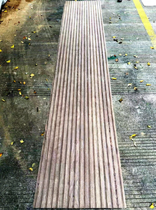 Foshan Green Building Material <span class=keywords><strong>MCMC</strong></span> Soft Stone Flexible Water Ripple Panel de pared de madera - Product Image 4