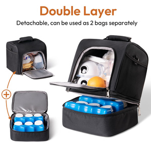 Mochila para Extractor de Leche Materna con Bolsa de Hielo, Bolsa Térmica Aislada para Leche Materna para Madres Lactantes que Trabajan, Bolsa para Extractor de Leche Materna - Product Image 2