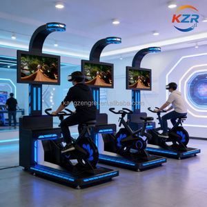 Gym de cyclisme virtuel en réalité virtuelle avec machine d'expérience VR pour les passionnés de cyclisme et les usages de divertissement - Product Image 2