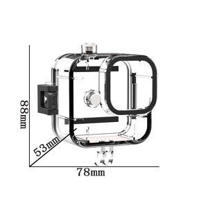 HONGDAK nouveau boîtier de protection étanche de plongée sous-marine de bonne qualité pour <span class=keywords><strong>Gopro</strong></span> Hero <span class=keywords><strong>Mini</strong></span> <span class=keywords><strong>11</strong></span> - Product Image 3