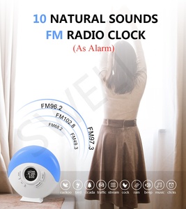 Sveglia <span class=keywords><strong>Digitale</strong></span> con Radio FM, Orologio Elettronico con Sensore Touch, Luce LED Simulante Alba e Tramonto - Product Image 4