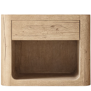 RH Classic American Style Solid Wood High-End Luxury <b>Bedside</b> Table New Solid Wood Multi Function Nightstand - Product Image 1