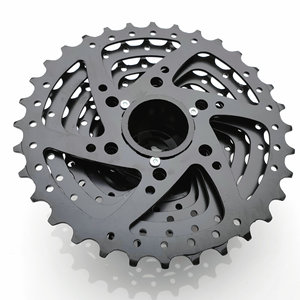 Piñón Libre para Bicicleta Sunrun de 9 Velocidades, Negro, Aleación de Aluminio, Cassette Duradero para Bicicleta de Montaña - Product Image 3