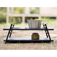 ENJOY Factory ODM OEM Aluminium Camping Coffee Accessories Outdoor Verser Over and Chill Set