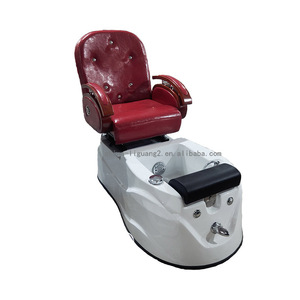 Moderno Redining Pedicura Spa Sillas Sin Fontanería Lujo Salón de Uñas Negro Pedicura Silla Pie Spa Masaje y Manicura Mesa Set - Product Image 2