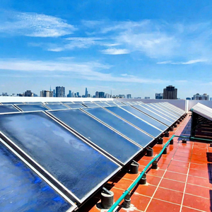 Chauffe-eau solaire pressurisé MEGASUN 200L, technologie de chauffage thermique efficace, économie d'énergie pour une utilisation en extérieur, dans les hôtels et les foyers - Product Image 1