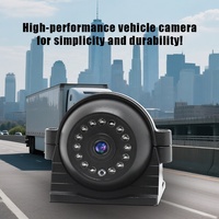 Sistema de Cámara con Cable para RV, Kit de Respaldo 4G para Camiones y Tractores, Sensor de Reversa para Seguridad del Automóvil, Resistente al Agua, Visión Nocturna