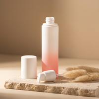 Flacon pompe sans air dégradé givré 20ml 30ml 50ml, vide, pour lotion et sérum, emballage cosmétique de luxe