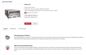 88037BHN NetEngine40E CR5S40IFIT01สำหรับเราเตอร์องค์กร iFit IP ที่มีแพคเกจการแบ่งเขตที่มีคุณภาพต่ำ - Product Image 3