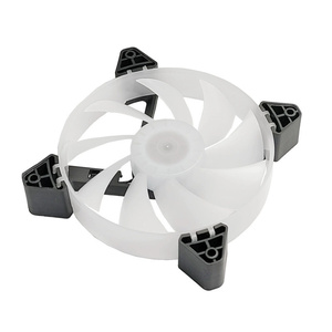 OEM/ODM 120mm ARGB Cooling <strong>Fan</strong> White Flowing Light High Airflow 4-Pin <strong>PWM</strong> Fluid Bearing 30dBA Desktop <strong>Computer</strong> Case Cooling - Product Image 2
