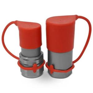 ฝาครอบกันฝุ่นและชุดปลั๊กสำหรับข้อต่อแบบเร็วหน้าเรียบ ISO 16028 - Product Image 4
