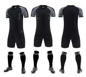Vente en gros Ensemble de maillots d'arbitre de football de haute qualité Uniformes d'arbitre de football Uniformes d'arbitre de football pour adultes - Product Image 2