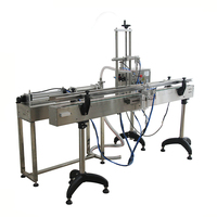 Remplisseuse automatique pneumatique à tête unique YT1T-1G pour bouteilles en verre et en plastique, contrôlée par PLC, pour liquides clairs non carbonés