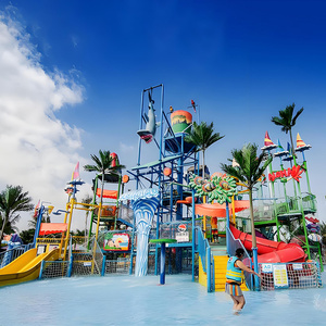 Cao bồi hot-bán nước nhà cây nhà trượt cho công viên giải trí lớn chơi thiết bị và sân chơi nước - Product Image 4