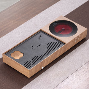 Mini plaque <span class=keywords><strong>vitrocéramique</strong></span> électrique à brûleur unique à commande tactile Offre Spéciale avec <span class=keywords><strong>petite</strong></span> planche à thé - Product Image 4