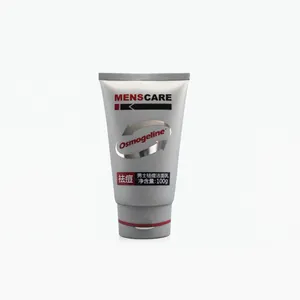 Plastic Material and Cosmetics Usage cosmetic packaging tube for men care