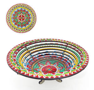 LS New 5D DIY <span class=keywords><strong>Diamond</strong></span> <span class=keywords><strong>Painting</strong></span> Kits de rangement en bois Multi-Functional Printed Fruit Candy Plate for Dining-Table Decoration - Product Image 4