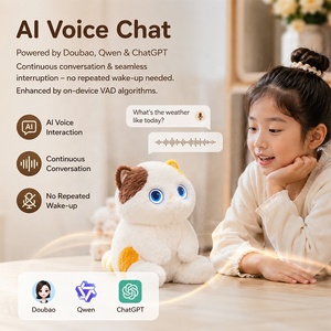 AI Interactive <b>Cat</b> <b>Plush</b> Smart Robot Toy Voice Dialogue Companion Electronic Pet Educational Gift - Product Image 2