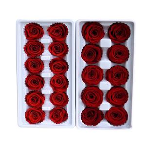 D425 Cabezas de Rosa de Calidad B+ de Yunnan, 3-4 cm/10 Piezas, Caja de Regalo para Navidad y San Valentín, Flores Reales, Flor Eterna Preservada - Product Image 5