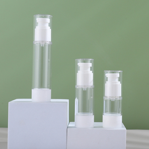 Du lịch trong suốt không có không khí chai nước hoa mỹ phẩm bao bì pet chai nhựa 30ml - Product Image 5