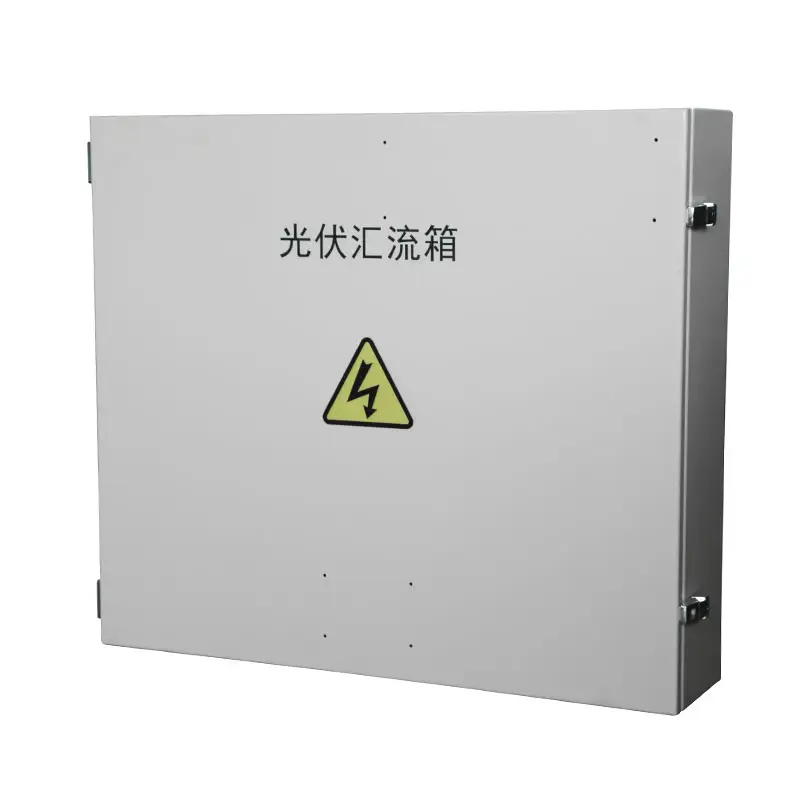 सौर पैनल डीसी पीवी सरणी संयोजन वितरण बॉक्स 550v 1000v 2 स्ट्रिंग कॉम्बिनर बॉक्स कीमत